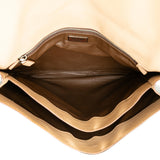 Prada Bicolor Saffiano Envelope Pushlock Clutch