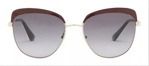 Prada CINEMA CAT EYE POLARIZED SUNGLASSES