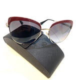 Prada CINEMA CAT EYE POLARIZED SUNGLASSES