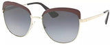Prada CINEMA CAT EYE POLARIZED SUNGLASSES