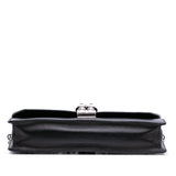 Prada City Calfskin and Saffiano Studded Elektra Clutch with Chain