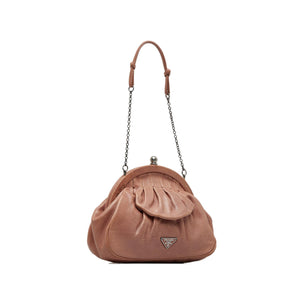 Prada Leather Chain Clutch (SHG-qRtleH)