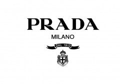 Prada LOGO PLAQUE EMBELLISHED BUCKET HAT