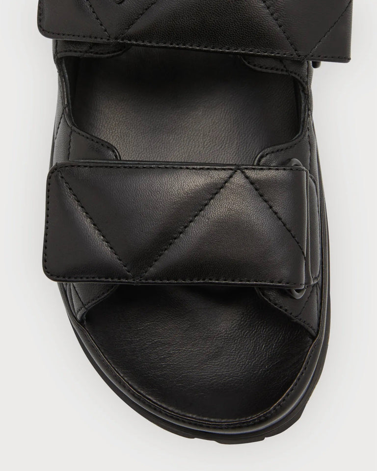 Prada QUILTED NAPPA LEATHER SLINGBACK COMFORT SANDALS
