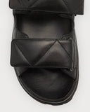Prada QUILTED NAPPA LEATHER SLINGBACK COMFORT SANDALS