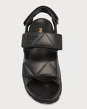 Prada QUILTED NAPPA LEATHER SLINGBACK COMFORT SANDALS