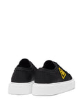 Prada NYLON GABARDINE WHEEL LOW TOP MEN'S SNEAKERS