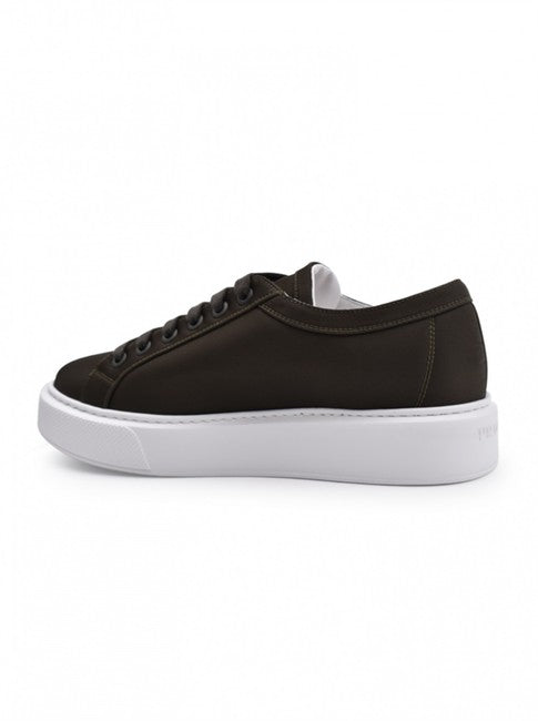 Prada NYLON GABARDINE WHEEL LOW TOP MEN'S SNEAKERS