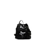Prada Paillette-Accent Tessuto Backpack (SHG-JrrZ3s)