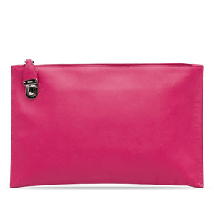 Prada Saffiano Lux Zip Clutch (SHG-aBNCAK)