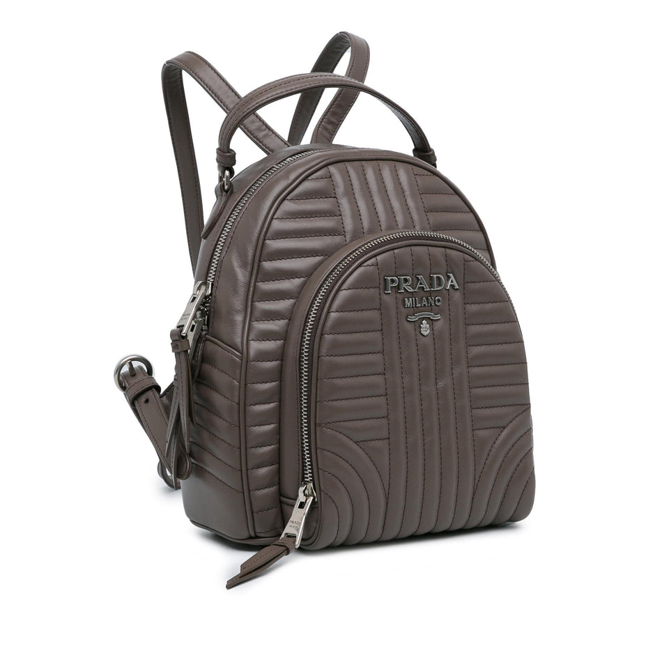 Prada Soft Calf Impunture Diagramme Backpack (SHG-LMt8Uh)