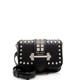 Prada Studded Saffiano Cahier Belt Bag (SHF-TSxdIG)
