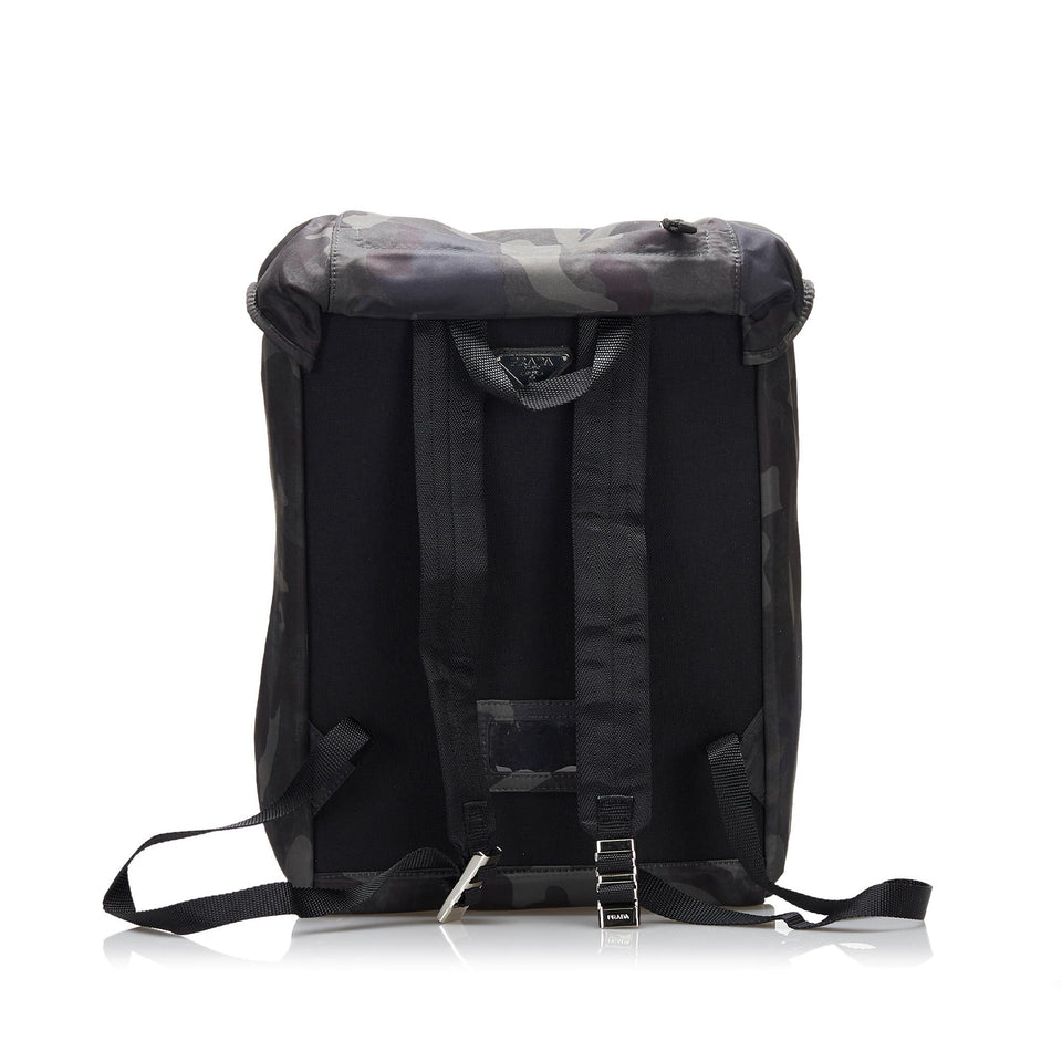 Prada Tessuto Camouflage Backpack (SHG-8LOxsE)