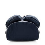 Prada Tessuto Double Pocket Drawstring Backpack (SHF-18895)