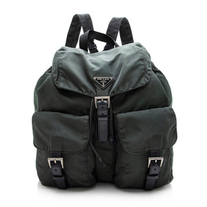 Prada Tessuto Double Pocket Medium Backpack (SHF-17194)