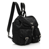Prada Tessuto Double Pocket Medium Backpack (SHF-IvHeZr)