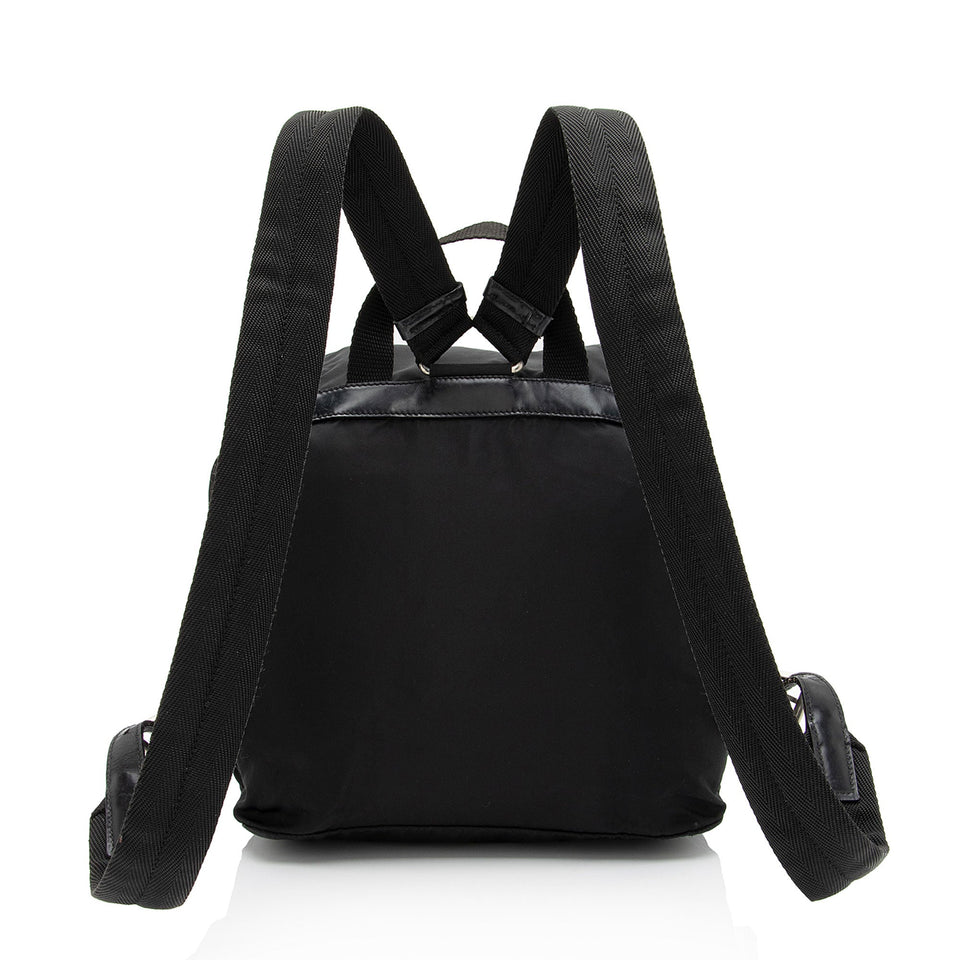 Prada Tessuto Double Pocket Medium Backpack (SHF-EHKQ1z)