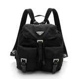 Prada Tessuto Double Pocket Medium Backpack (SHF-EHKQ1z)