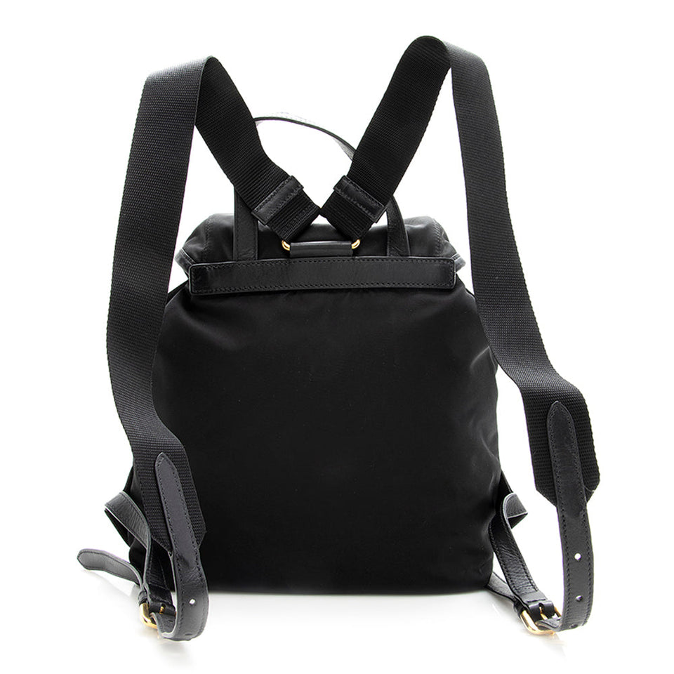 Prada Tessuto Double Pocket Small Backpack (SHF-19407)