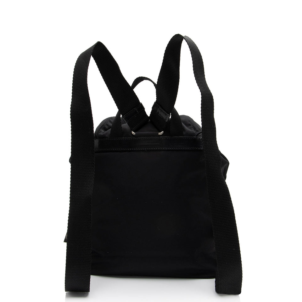 Prada Tessuto Double Pocket Small Backpack (SHF-wNk9mi)