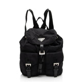 Prada Tessuto Double Pocket Small Backpack (SHF-wNk9mi)