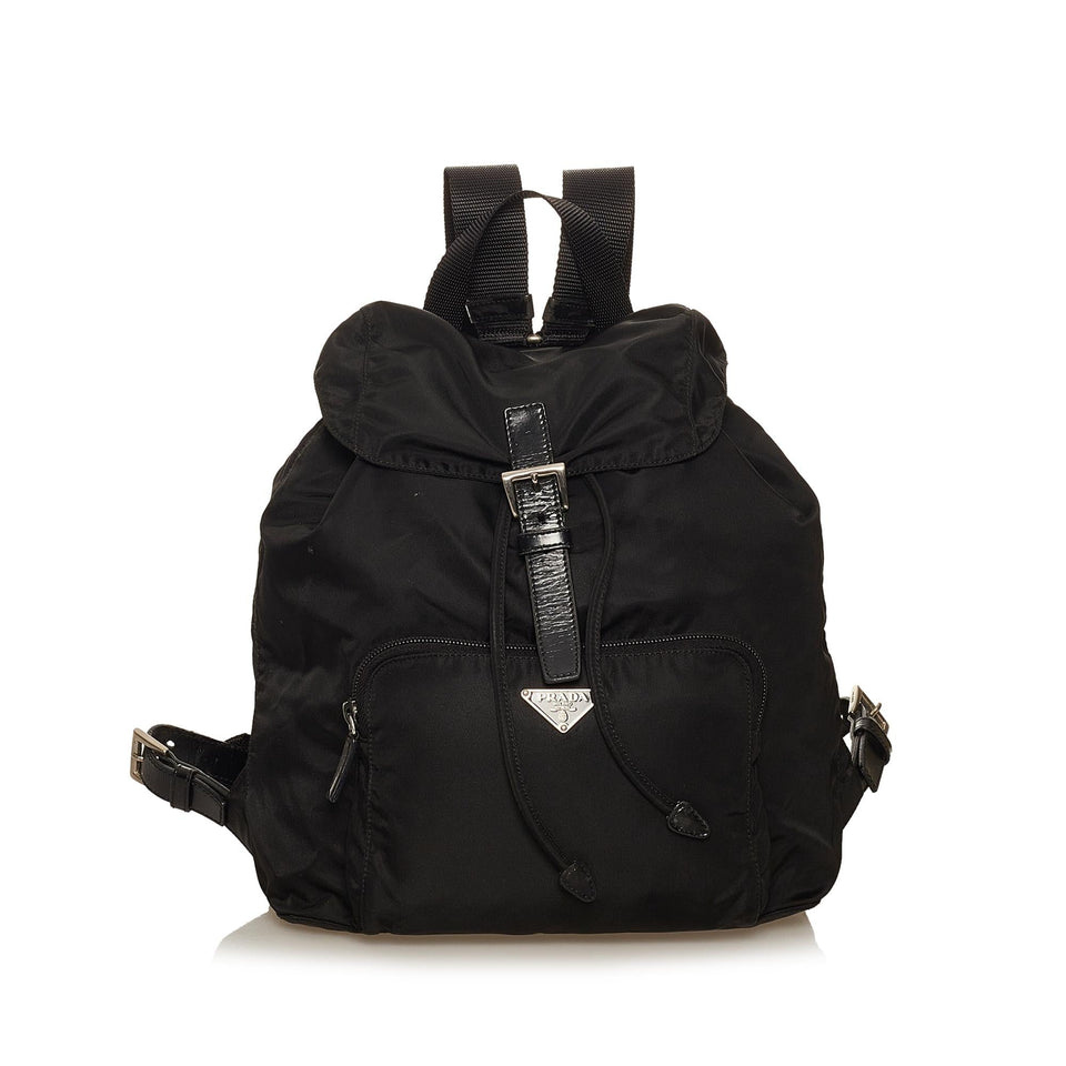 Prada Tessuto Drawstring Backpack (SHG-29352)