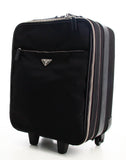 Prada TESSUTO SAFFIANO TIMMED LUGGAGE