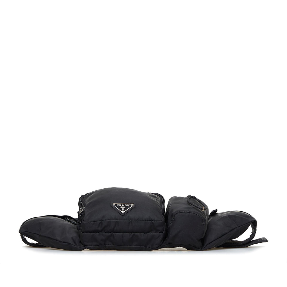 Prada Tessuto Montagna Belt Bag (SHG-vfbUVG)