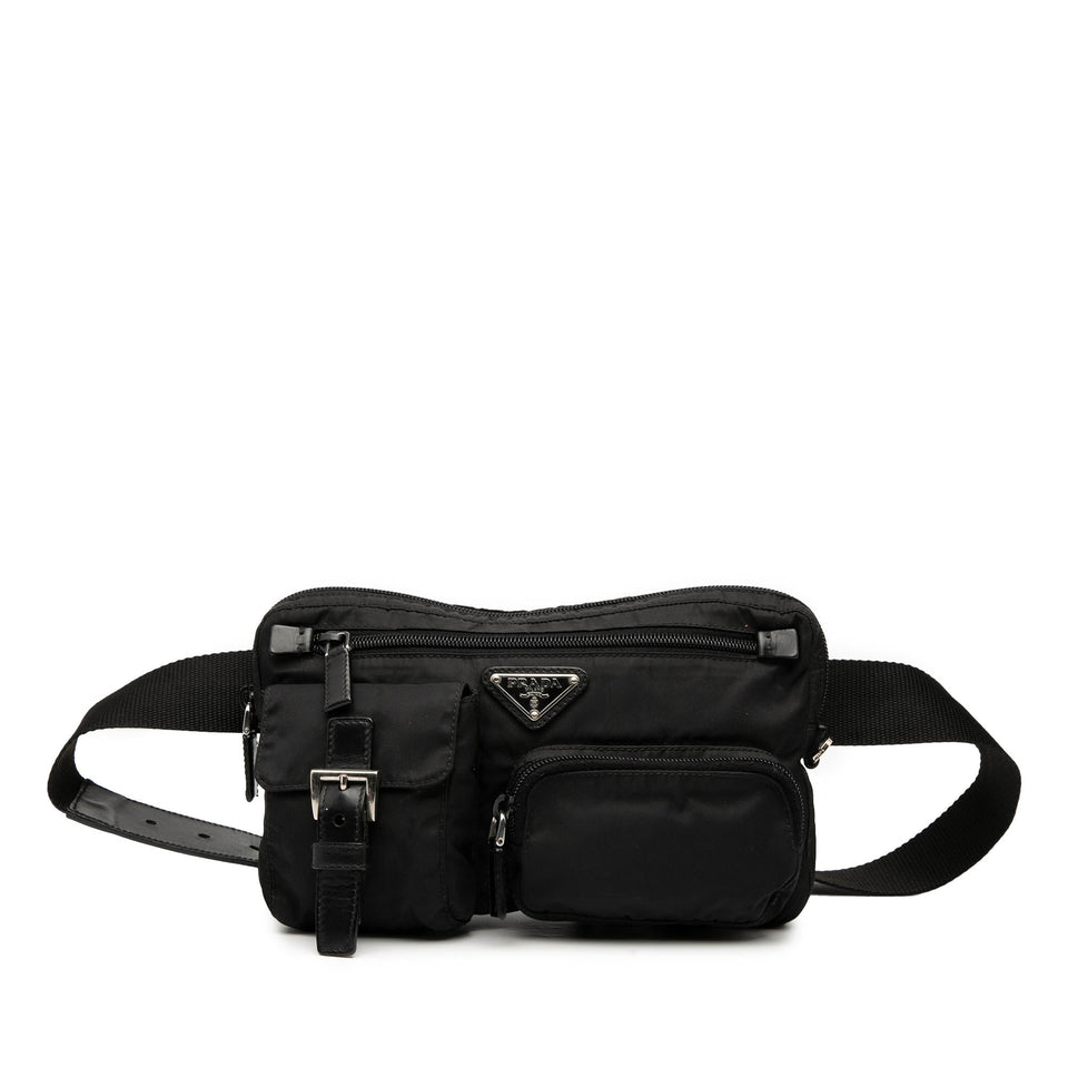 Prada Tessuto Multi Pocket Belt Bag