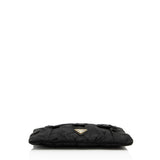 Prada Tessuto Origami Diamond Pleated Clutch