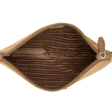 Prada Tessuto Saffiano Piatto Maniglia Wristlet Clutch (SHF-lfeDk8)