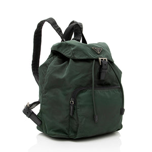 Prada Vintage Tessuto Drawstring Backpack
