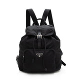 Prada Vintage Tessuto Front Pocket Backpack (SHF-22985)