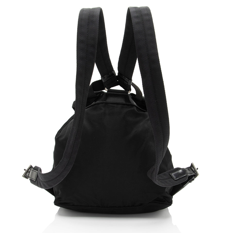 Prada Vintage Vela Double Pocket Small Backpack (SHF-CSDmuA)
