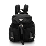 Prada Vintage Vela Double Pocket Small Backpack (SHF-CSDmuA)