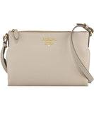 Prada VITELLO DAINO MEDIUM POUCH CROSSBODY BAG