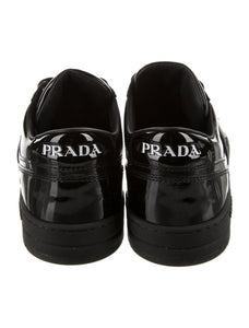Prada DOWNTOWN PATENT LEATHER SNEAKERS