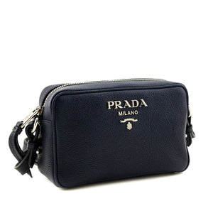 Prada Baltico Vitello Daino Crossbody Bag