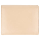 Prada Beige Saffiano Leather Trifold Wallet