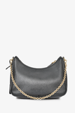 Prada Black Leather Saffiano Re-Edition Bag GHW w/ Strap & Pouch