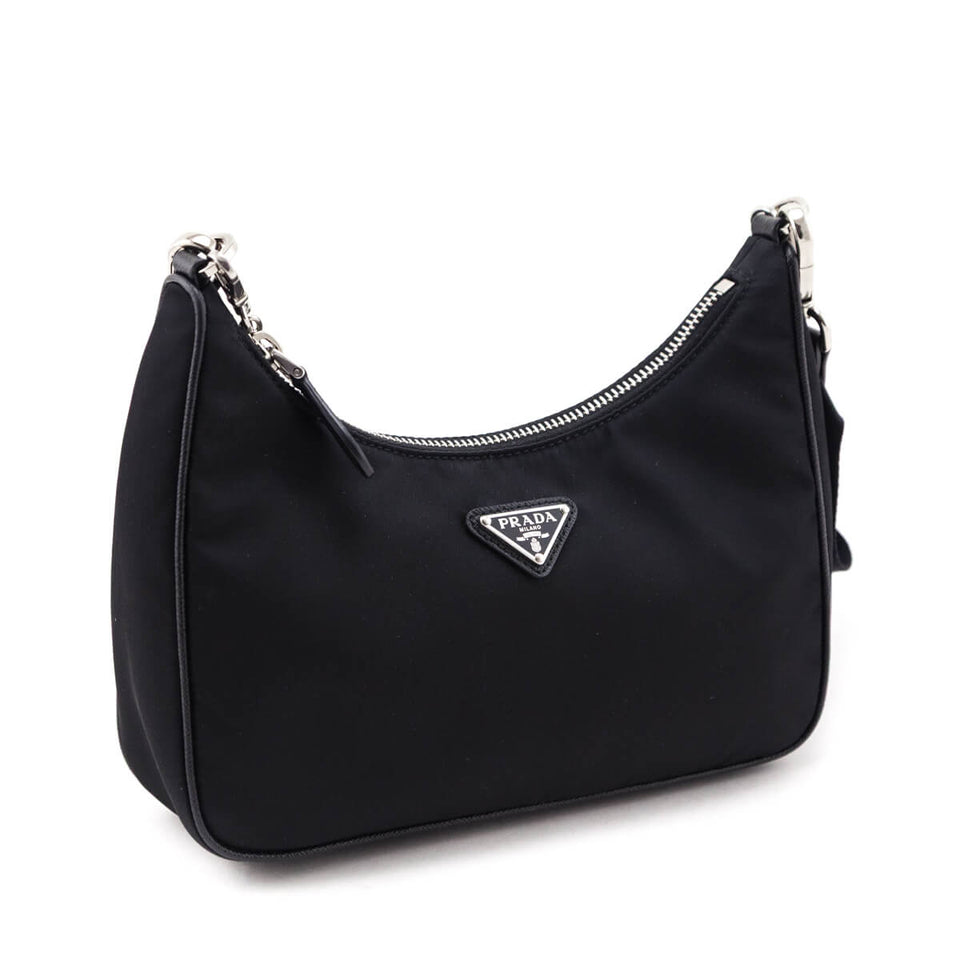 Prada Black Nylon Re-Edition 2005 Bag