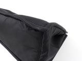Prada Black Nylon Tessuto Two Way Chain Shopping Tote Bag