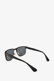 Prada Black Square Frame Logo Plaque