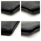 Prada Black Vitello Phenix Double Zip Crossbody Bag