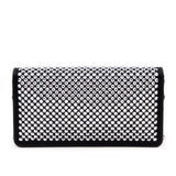 Prada Crystal Mini Wallet Chain