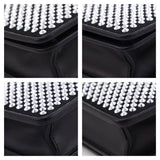 Prada Crystal Mini Wallet Chain