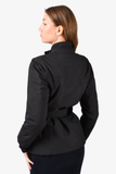 Prada Sport Black Goretex Belted Jacket Size 40