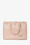Prada Tan Saffiano Leather Large Galleria Tote Bag