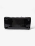 Christian Dior Lady Dior Black Patent Leather Medium