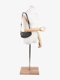 Christian Dior Logo Baguette Black Oblique Canvas